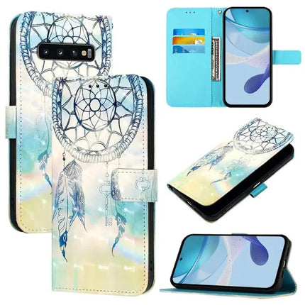 Horizontal Flip Leather Wallet Phone Case For Galaxy S10