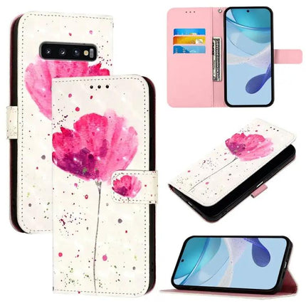 Horizontal Flip Leather Wallet Phone Case For Galaxy S10
