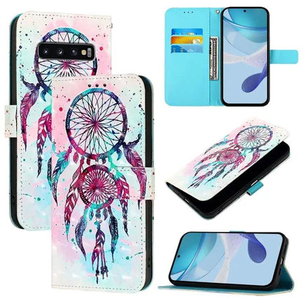 Horizontal Flip Leather Wallet Phone Case For Galaxy S10