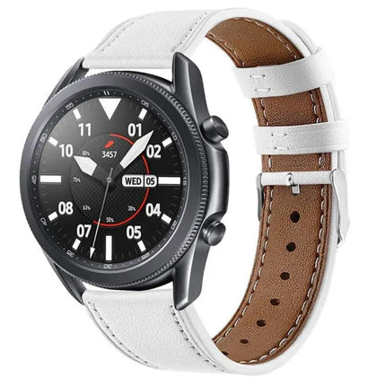 Adjustable Leather Replacement Strap For Galaxy Watch 3 41mm