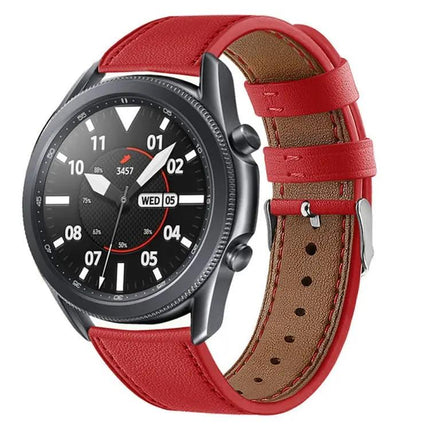 Adjustable Leather Replacement Strap For Galaxy Watch 3 41mm