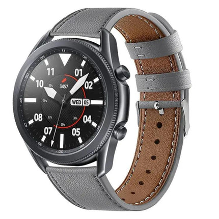 Adjustable Leather Replacement Strap For Galaxy Watch 3 41mm