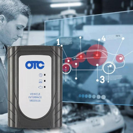 Essential Tool for Everyday Toyota Vehicle Maintenance Needs - OTC Vehicle Interface Module with PC diagnostics for oil changes and warning light troubleshooting
