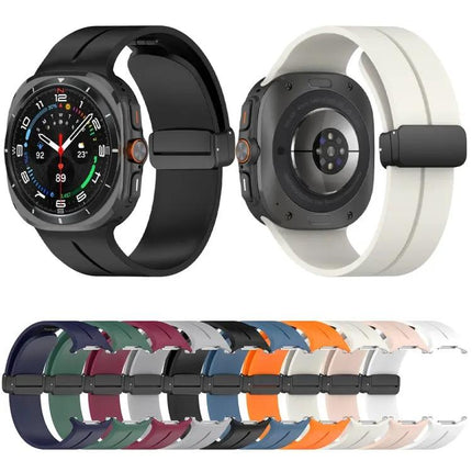 Magnetic Silicone Folding Watch Band for Galaxy Ultra2