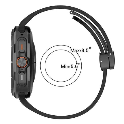 Magnetic Silicone Folding Watch Band for Galaxy Ultra2