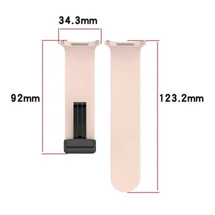 Magnetic Silicone Folding Watch Band for Galaxy Ultra2