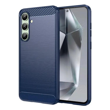 Carbon Fiber TPU Phone Case For Samsung S25 Ultra 5G