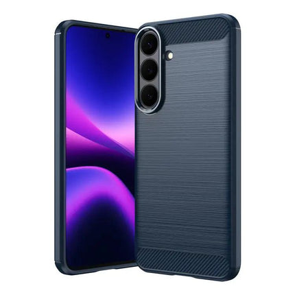 Carbon Fiber Brushed TPU Phone Case For Galaxy S26