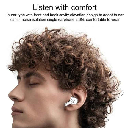 Touchscreen Wireless Earbuds Noise Control For Commuting white A9 Pro earbuds in ear with touch screen and ANC for commuters