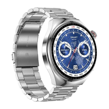 LF38 Smartwatch With 1.6 Inch Screen And Steel Strap