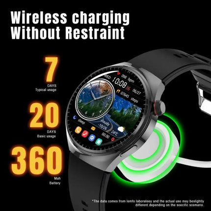 LF38 Smartwatch With 1.6 Inch Screen And Steel Strap