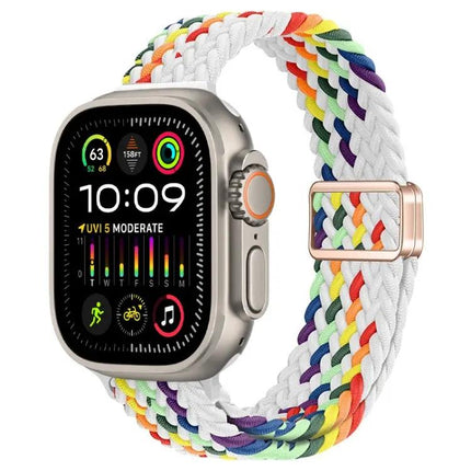 Nylon Braided Magnetic Band For Apple Watch Ultra 2 49mm