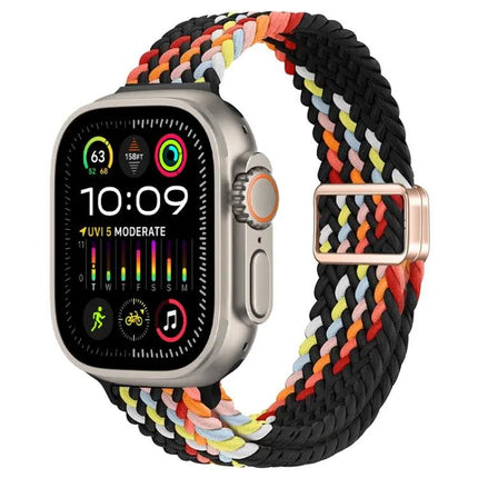 Nylon Braided Magnetic Band For Apple Watch Ultra 2 49mm