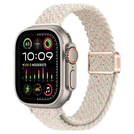 Nylon Braided Magnetic Band For Apple Watch Ultra 2 49mm