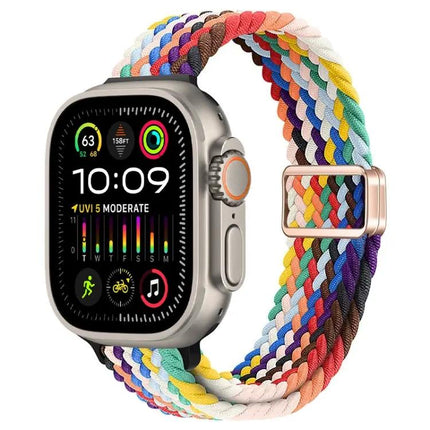 Nylon Braided Magnetic Band For Apple Watch Ultra 2 49mm