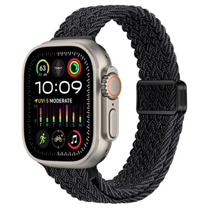 Nylon Braided Magnetic Band For Apple Watch Ultra 2 49mm