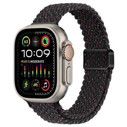 Nylon Braided Magnetic Band For Apple Watch Ultra 2 49mm