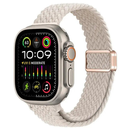 Nylon Braided Magnetic Band For Apple Watch Ultra 2 49mm