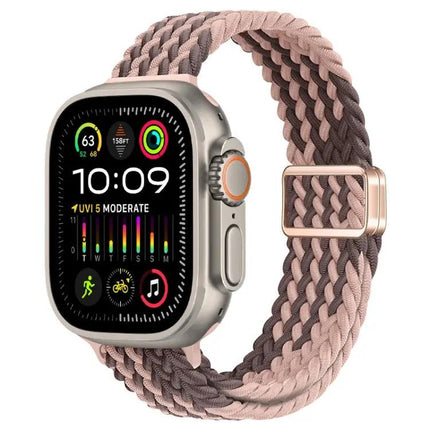 Nylon Braided Magnetic Band For Apple Watch Ultra 2 49mm