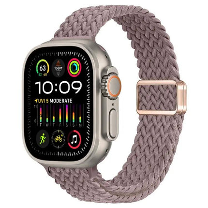 Nylon Braided Magnetic Band For Apple Watch Ultra 2 49mm