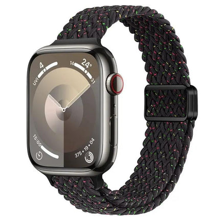 Magnetic Nylon Braided Watch Band For Apple Watch 45mm
