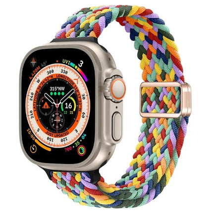 Nylon Braided Magnetic Buckle Band Apple Watch Ultra 49mm