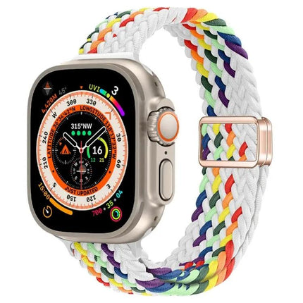 Nylon Braided Magnetic Buckle Band Apple Watch Ultra 49mm