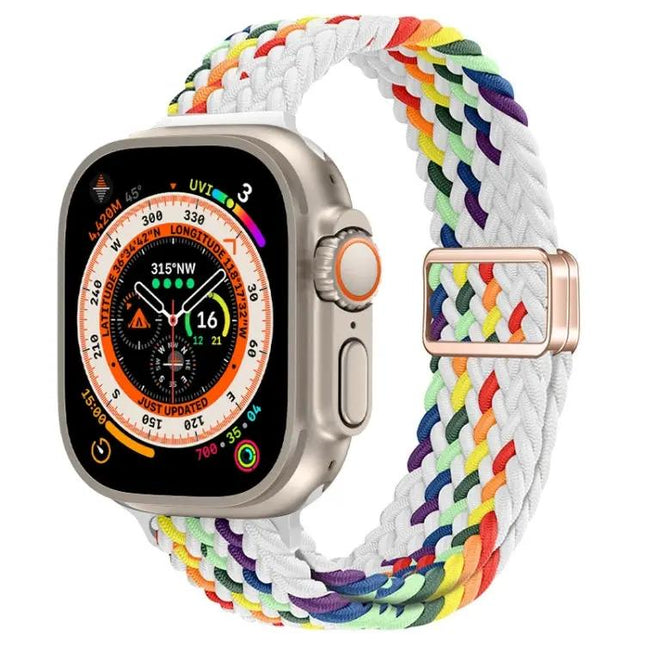 Nylon Braided Magnetic Buckle Band Apple Watch Ultra 49mm | Syndmart