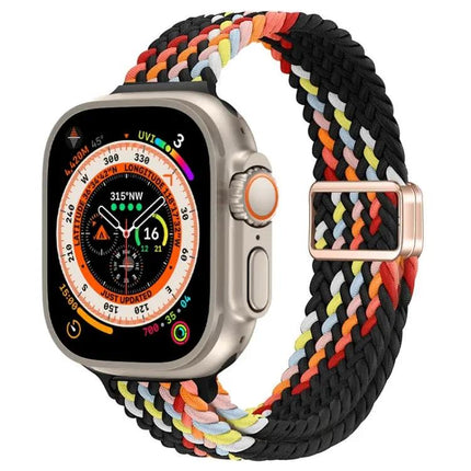 Nylon Braided Magnetic Buckle Band Apple Watch Ultra 49mm