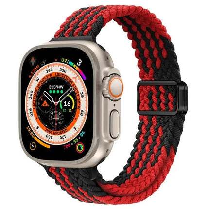Nylon Braided Magnetic Buckle Band Apple Watch Ultra 49mm