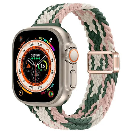 Nylon Braided Magnetic Buckle Band Apple Watch Ultra 49mm