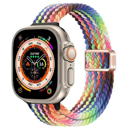 Nylon Braided Magnetic Buckle Band Apple Watch Ultra 49mm