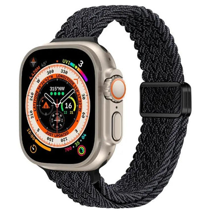 Nylon Braided Magnetic Buckle Band Apple Watch Ultra 49mm
