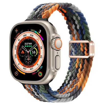 Nylon Braided Magnetic Buckle Band Apple Watch Ultra 49mm