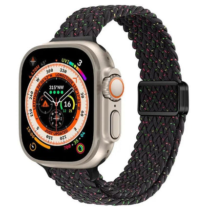 Nylon Braided Magnetic Buckle Band Apple Watch Ultra 49mm