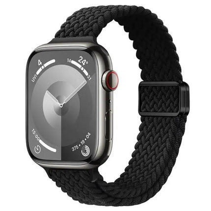 Nylon Braided Magnetic Buckle Watch Band Apple Watch 41mm