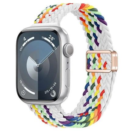 Magnetic Buckle Slim Nylon Watch Band Apple Watch 44mm