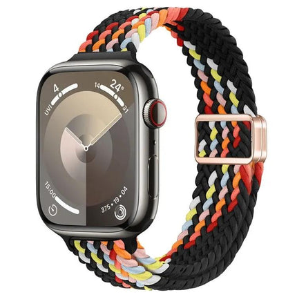 Magnetic Buckle Slim Nylon Watch Band Apple Watch 44mm