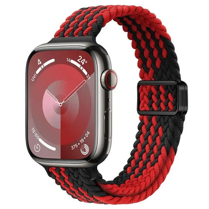 Magnetic Buckle Slim Nylon Watch Band Apple Watch 44mm