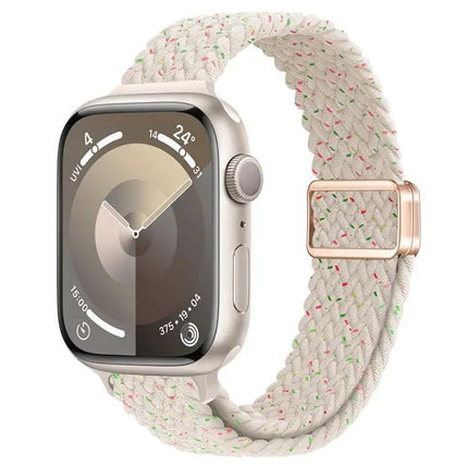 Magnetic Buckle Slim Nylon Watch Band Apple Watch 44mm