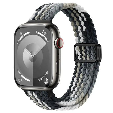 Magnetic Buckle Slim Nylon Watch Band Apple Watch 44mm