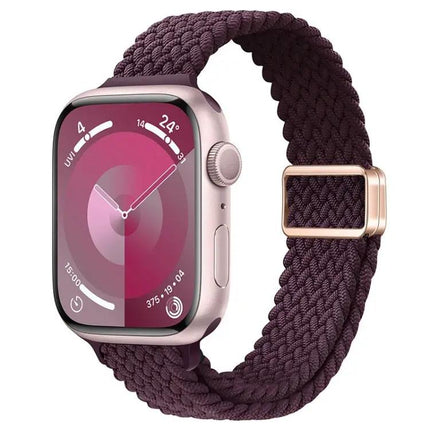 Magnetic Buckle Slim Nylon Watch Band Apple Watch 44mm
