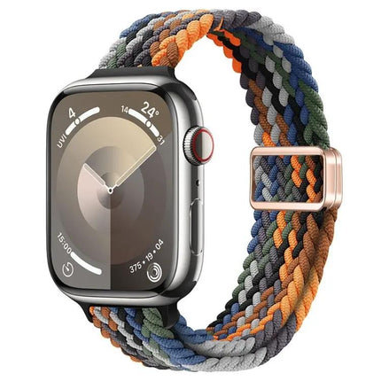 Magnetic Buckle Slim Nylon Watch Band Apple Watch 44mm