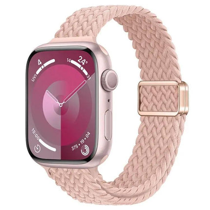Magnetic Buckle Slim Nylon Watch Band Apple Watch 44mm