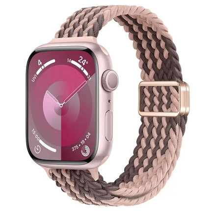 Magnetic Buckle Slim Nylon Watch Band Apple Watch 44mm