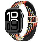 For Apple Watch Series 10 46mm / Z Pattern Black Rainbow