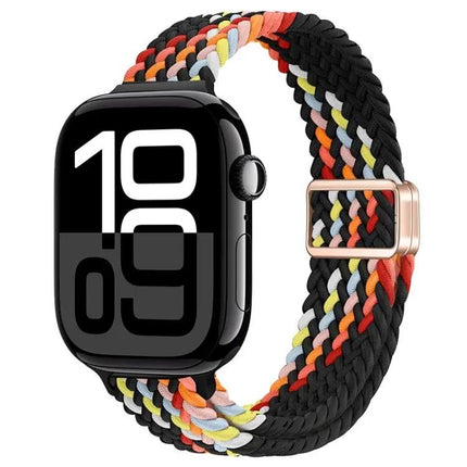 Magnetic Nylon Braided Watch Band For Apple Watch 46mm