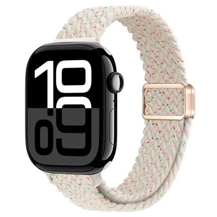 Magnetic Nylon Braided Watch Band For Apple Watch 46mm