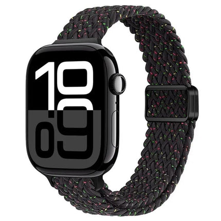 Magnetic Nylon Braided Watch Band For Apple Watch 46mm