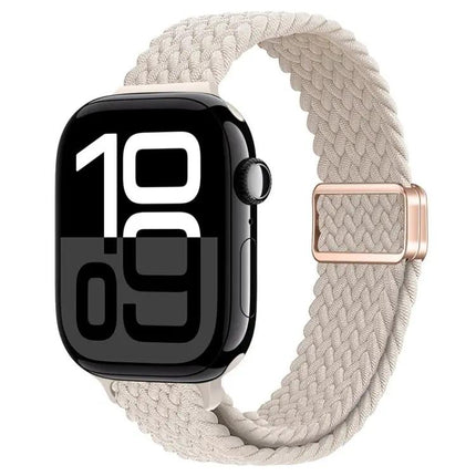 Magnetic Nylon Braided Watch Band For Apple Watch 46mm